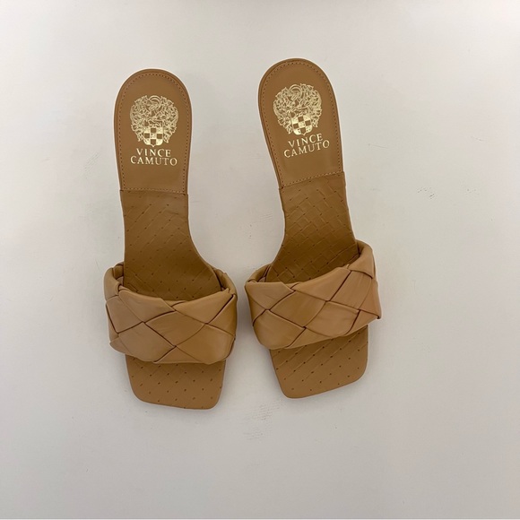 Vince Camuto Brelanie Braided Strap Sandal In Dulce De Lec Color NIB - Reemoly - Picture 6 of 15